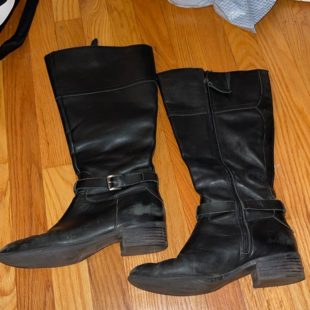 Franco Sarto wide calf boots